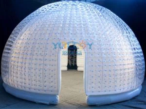 Lều mái vòm bơm hơi hai lớp trong suốt